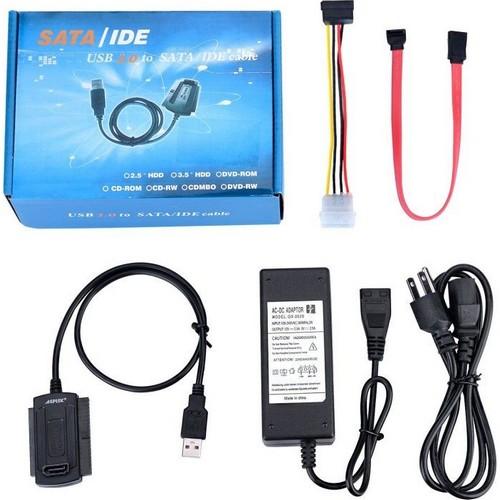 Cable convertidor ide y sata a usb