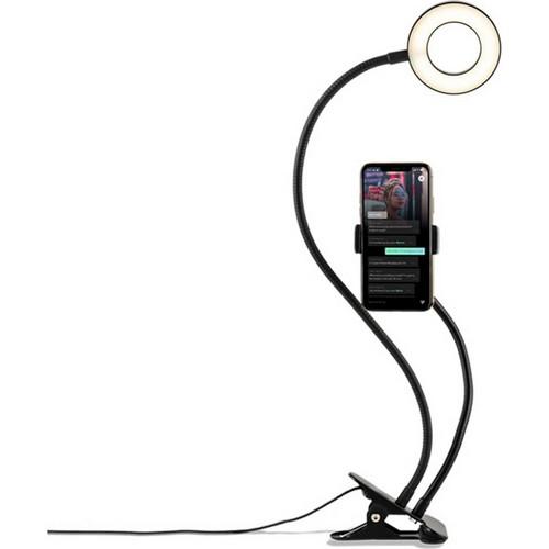 Soporte para celular con luz ring