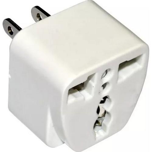 Convertidor de corriente europeo blanco