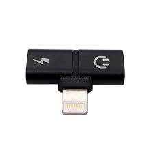 Convertidor lightning a audio lightning y carga