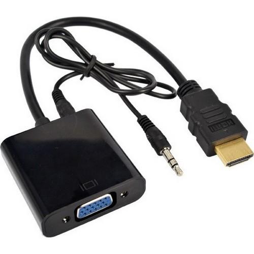 Convertidor HDMI a VGA con audio