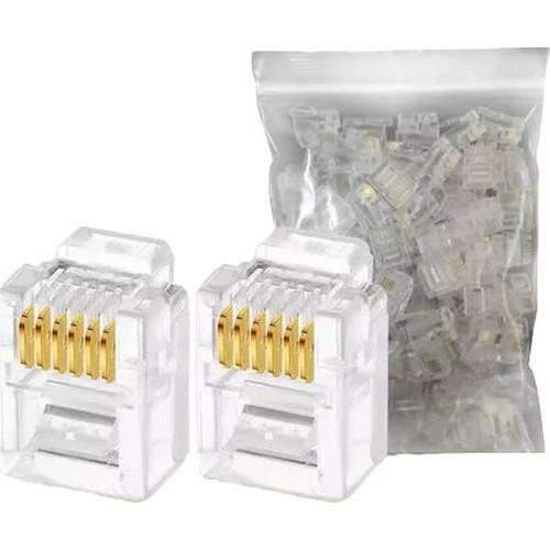 Paquete conectores rj45 x100