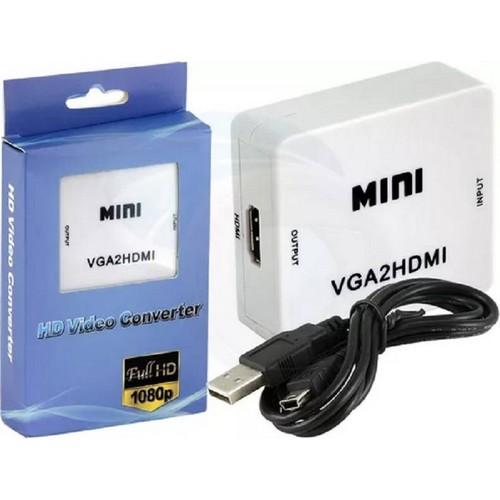 Convertidor VGA - HDMI Caja azul