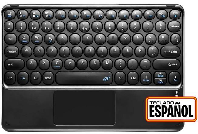 Teclado y touchpad Bluetooth