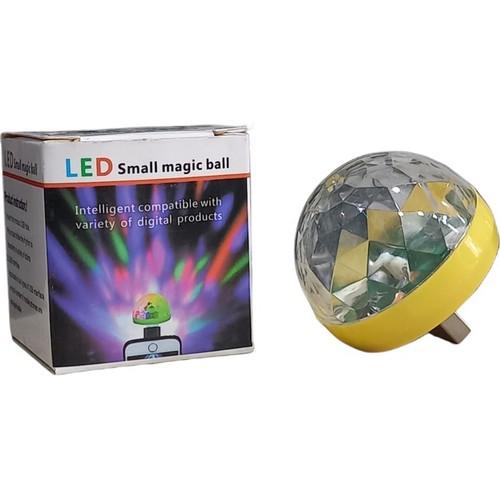 Esfera de luz led usb tipo discoteca