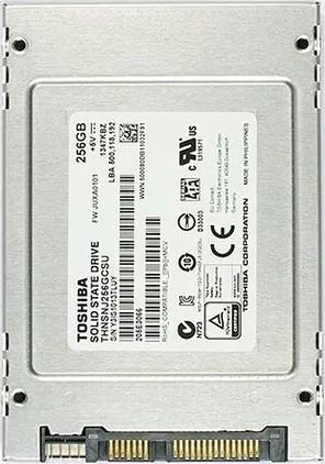 Disco SSD 256GB Toshiba, Intel