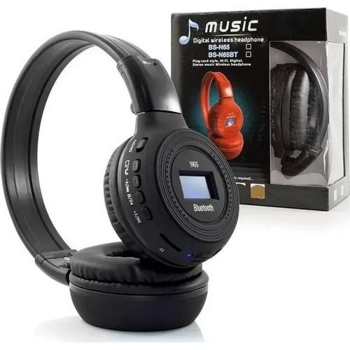 Diadema Bluetooth BS-N65BT con pantalla