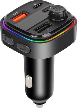 Transmisor RGB fm bluetooth para carro C26