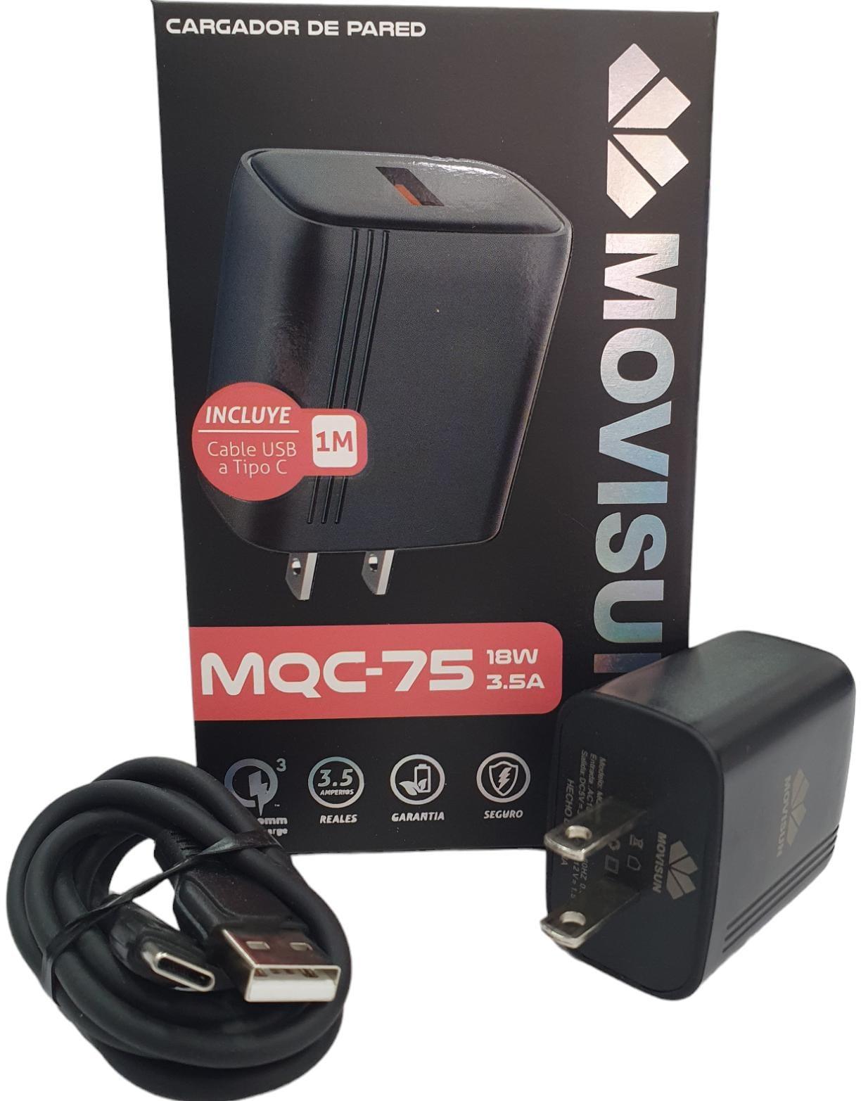 Cargador de celular Movisun MQC-75