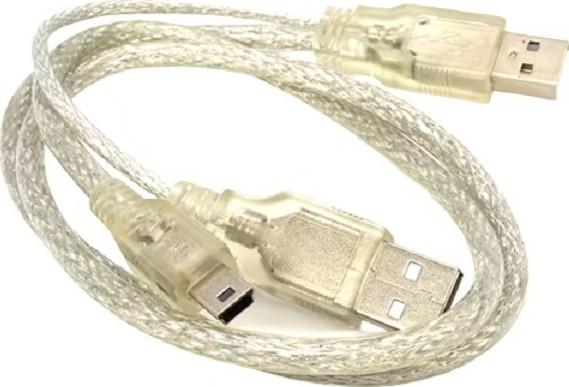 Cable usb 5 pines doble para discos