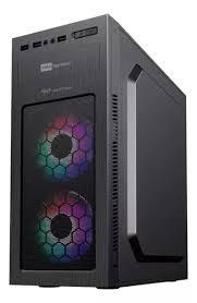 Chasis Gamer Wattana Wach-5911+ Fuente 250W + Dos Ventiladores Rainbow