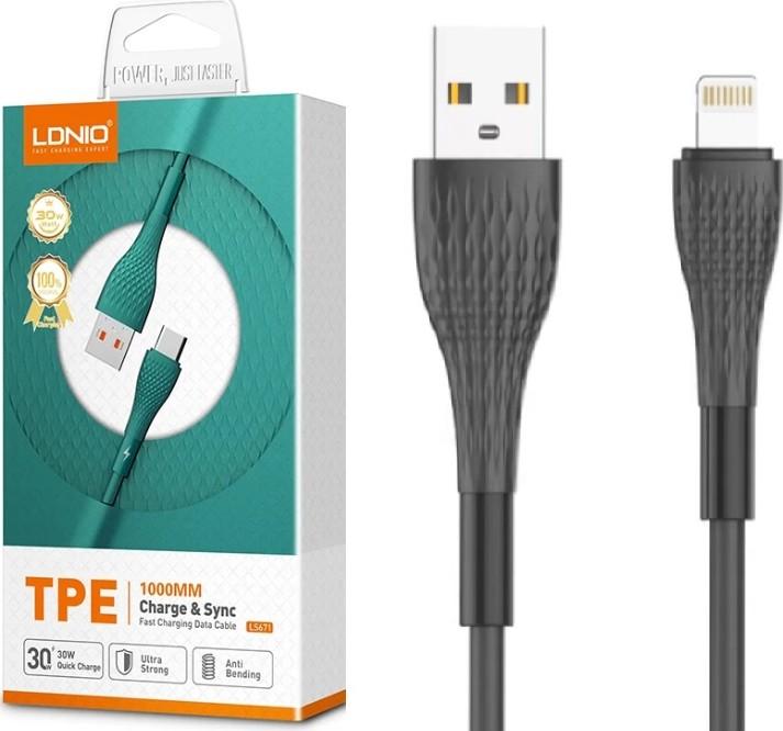 Cable Lightning Ldnio LS671