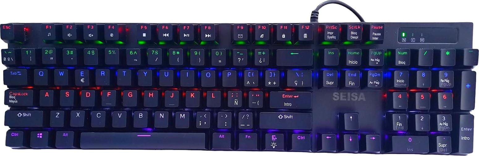 Teclado Mecánico Seisa DN-K104