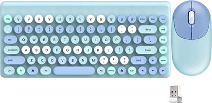 Combo de Teclado Y Mouse Inalámbrico Seisa DN-C600/QW-2