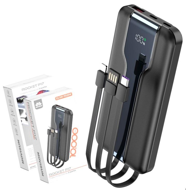 PowerBank Movisun Rocket P17 10.000 Mah
