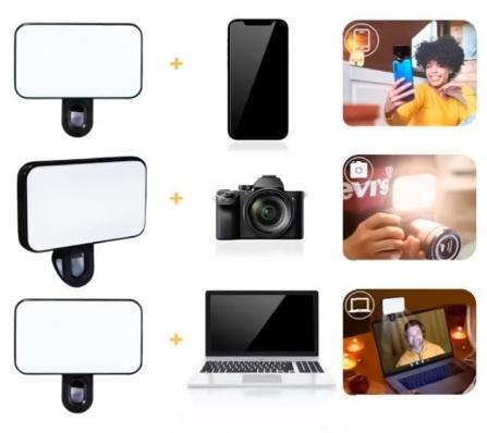 Lampara Led con clic Led-19