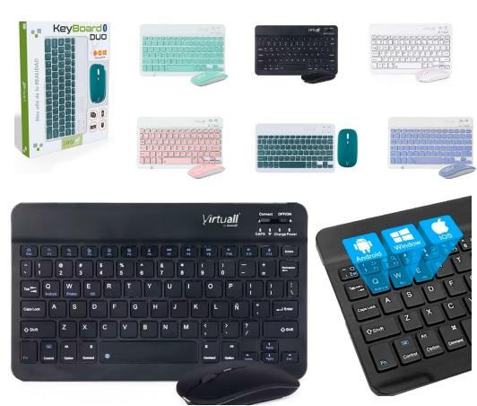 Combo teclado y mouse Bluetooth TCL-BT/09
