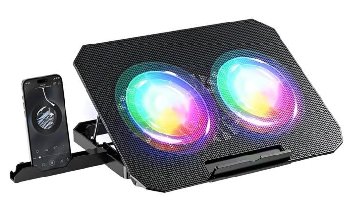Base refrigerante Gamer 2 Ventiladores S900