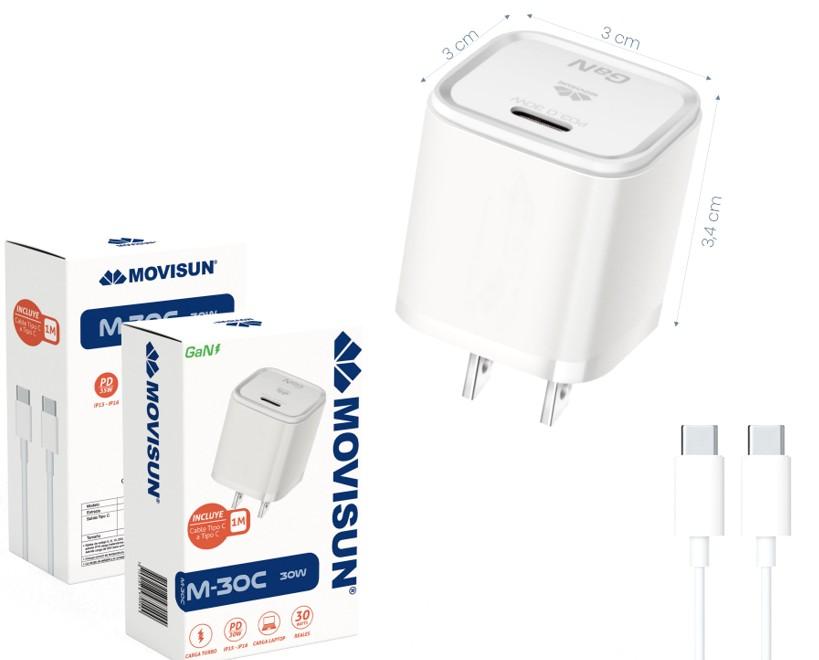 Cargador Movisun M30C 30W
