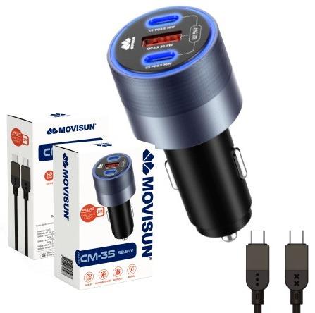 Cargador Turbo PD 30W Movisun CM-35