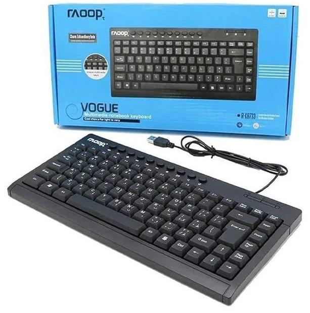 Teclado multimedia Raop R-k8733