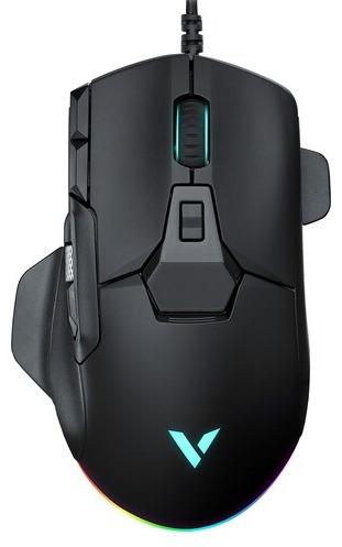 Mouse gaming ergonómico Rapoo V330 con laterales magnéticos