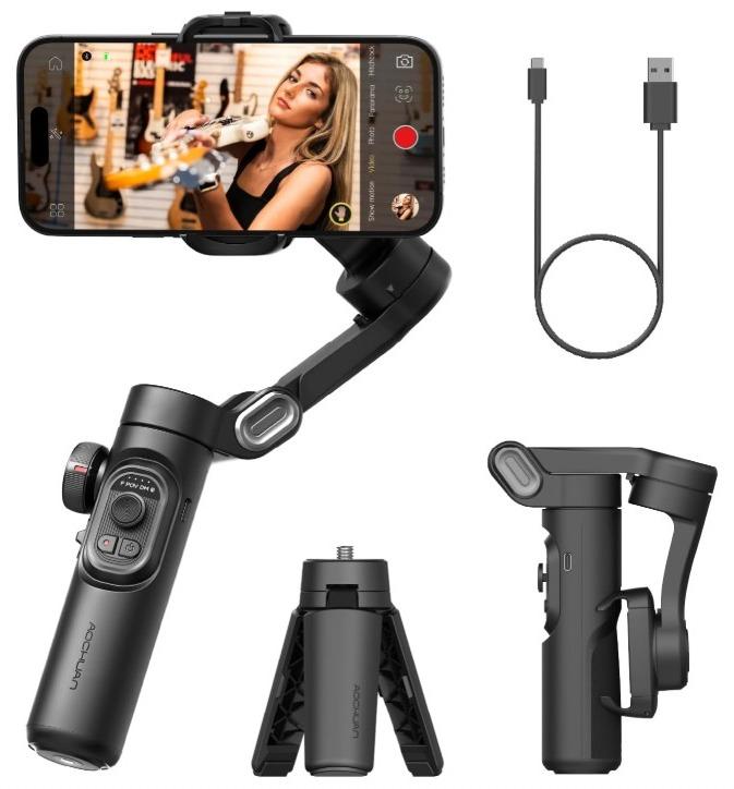 Estabilizador de video para Smartphones Aochuab Smart XE ICR18650