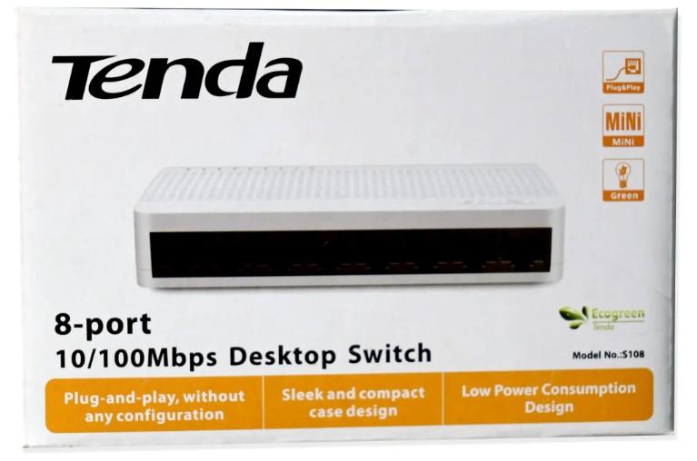 Switch Tenda 8 puertos 10/100