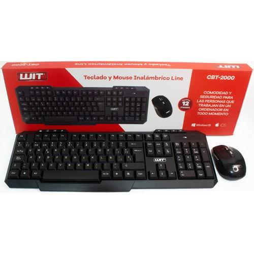 Combo Teclado y mouse Witt CBT-2000