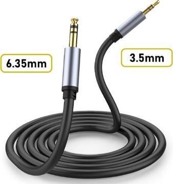 Cable audio 6.3mm a 3.5mm CBL-MIC/04 3m