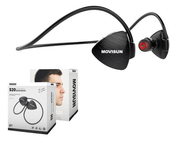 Audífonos Bluetooth Movisun S20 Ergonómico