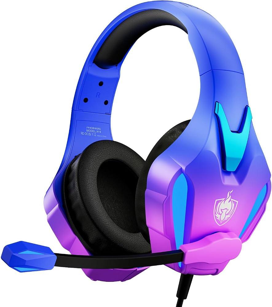 Audífonos Gamer Innovall H-9 con Luz LED y Micrófono