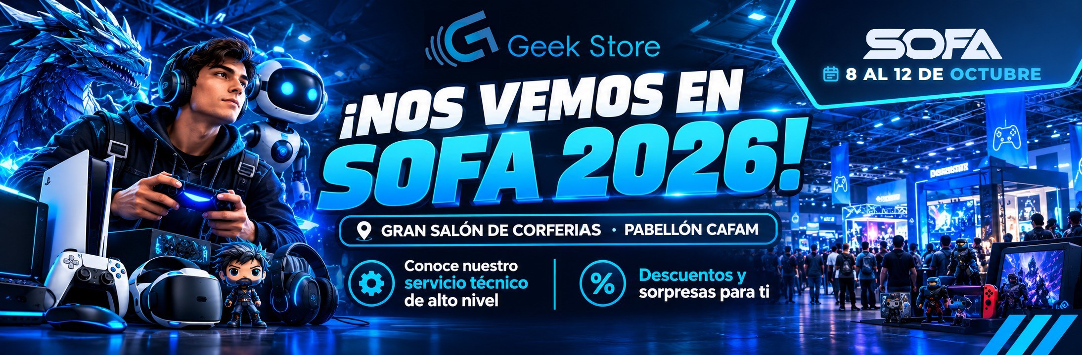 Promoción Geek Store